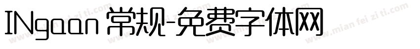 INgaan 常规字体转换
